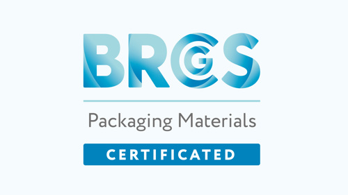 BRCGS Logo, Packaging Materials Certificated